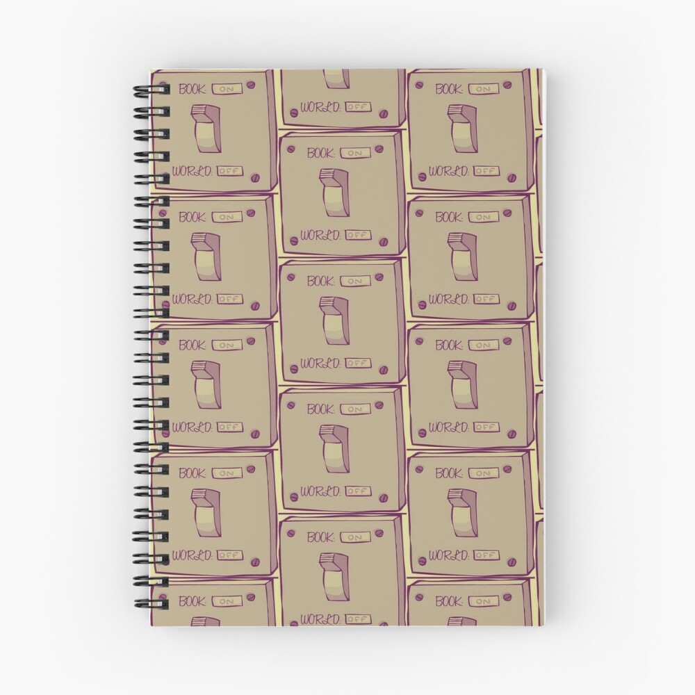 Item preview, Spiral Notebook designed and sold by Lamadesigns.