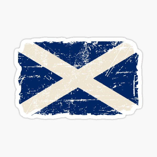 Item preview, Bandera de Escocia - apariencia vintage designed and sold by Port-Stevens.