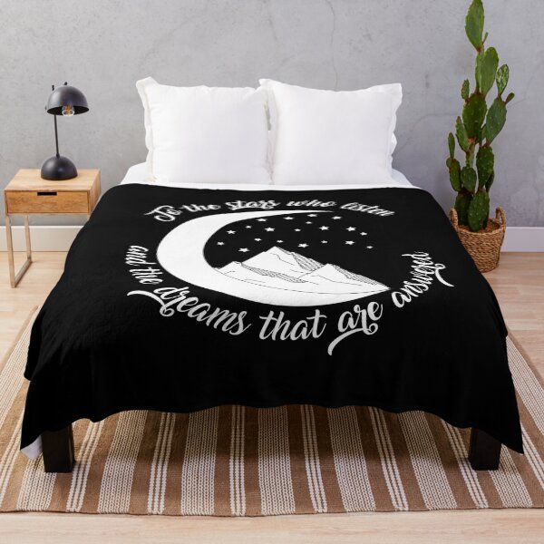 Item preview, ACOMAF - To the stars who listen and the dreams that are answered designed and sold by BooksAndFlowers.