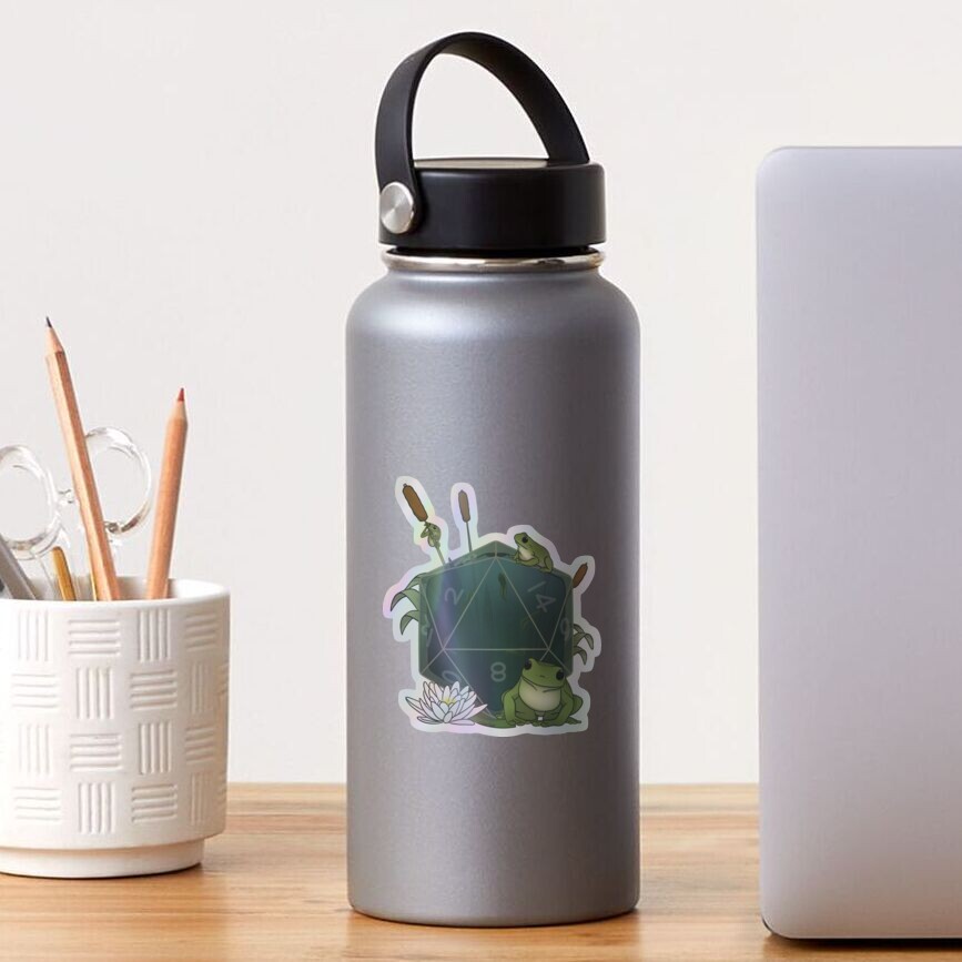 Aperçu de l'œuvre Sticker holographique créée et vendue par LittlePoofs.