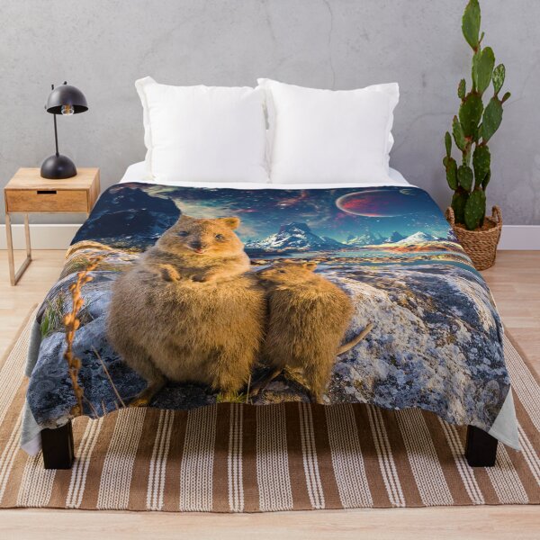 Item preview, Happy Quokka Trip to Space designed and sold by Go Logo Designs.