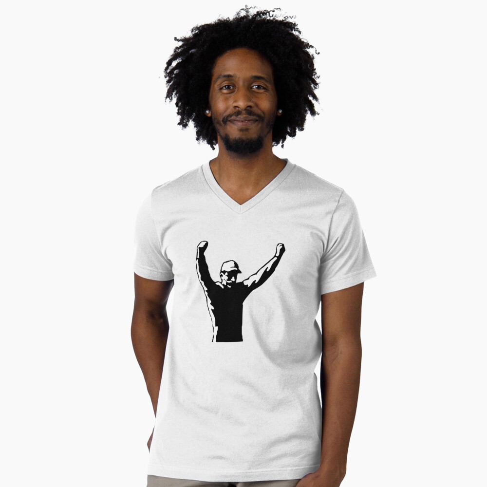 Vista previa del artículo con la obra «Camiseta de cuello en V», diseñado y vendido por Chase Gardner.