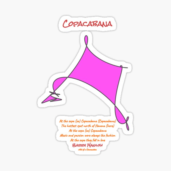Artikelvorschau, Copacabana entworfen und verkauft von ArtConversation.
