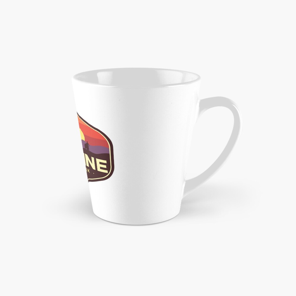 Vista previa del artículo con la obra «Taza cónica», diseñado y vendido por Outpost31Design.