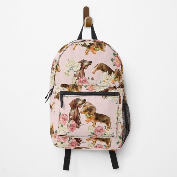 Item preview, Dachshund Dogs in Roses designed and sold by Coolstuff4you71.