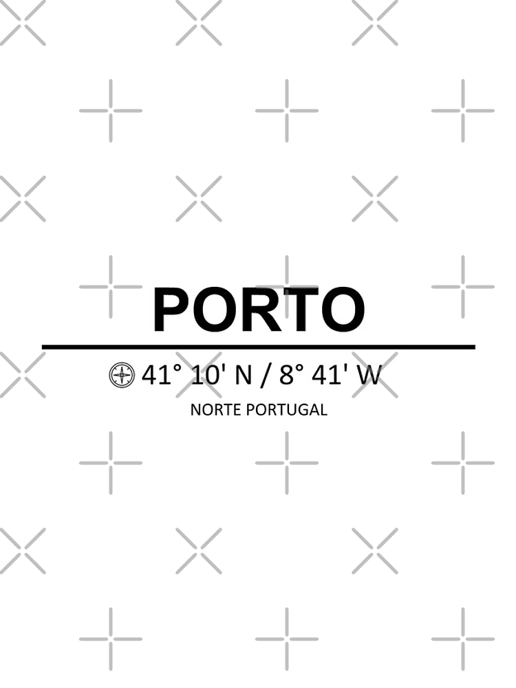 Thumbnail 4 of 4, iPhone Case, Porto Coordinates designed and sold by ElsmanDesign.