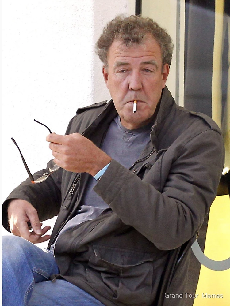 Thumbnail 7 von 7, Classic T-Shirt, Jeremy Clarkson Rauchen designt und verkauft von Grand Tour Memes.