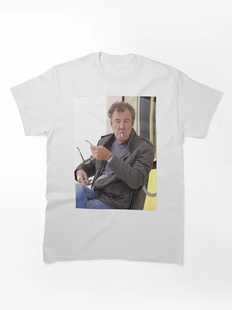 Thumbnail 1 von 7, Classic T-Shirt, Jeremy Clarkson Rauchen designt und verkauft von Grand Tour Memes.