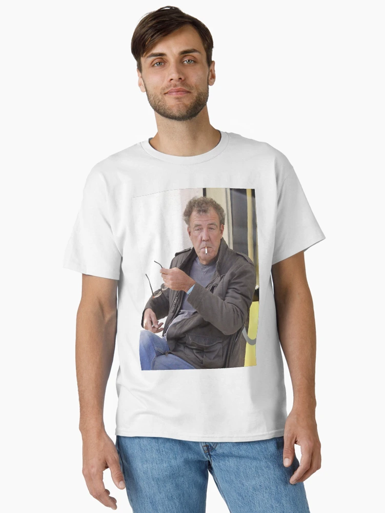 Thumbnail 2 von 7, Classic T-Shirt, Jeremy Clarkson Rauchen designt und verkauft von Grand Tour Memes.