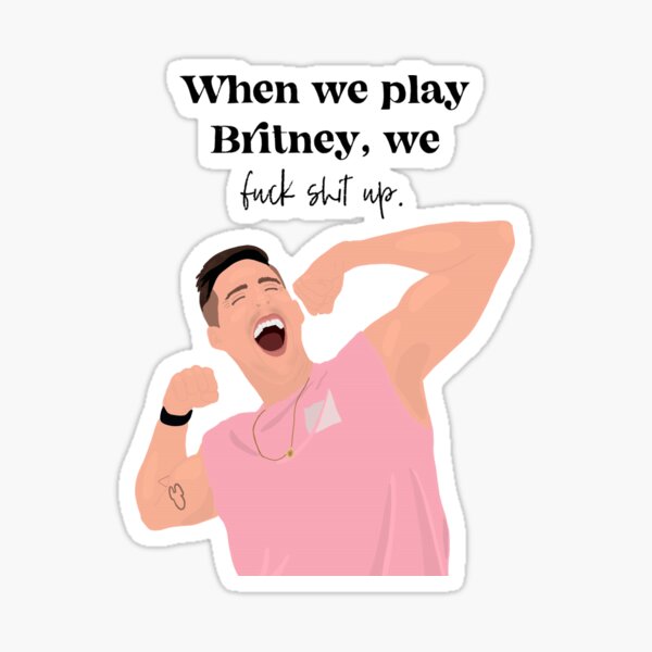Item preview, Cuando tocamos Britney - Cita de Cody Rigsby (Peloton) designed and sold by kassidirae.
