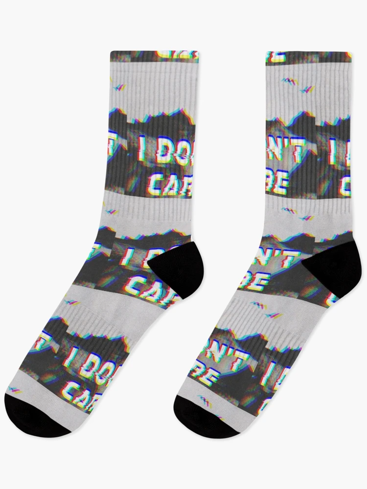 Thumbnail 1 of 5, Socks, I Don't Care designed and sold by Groovy-Art.