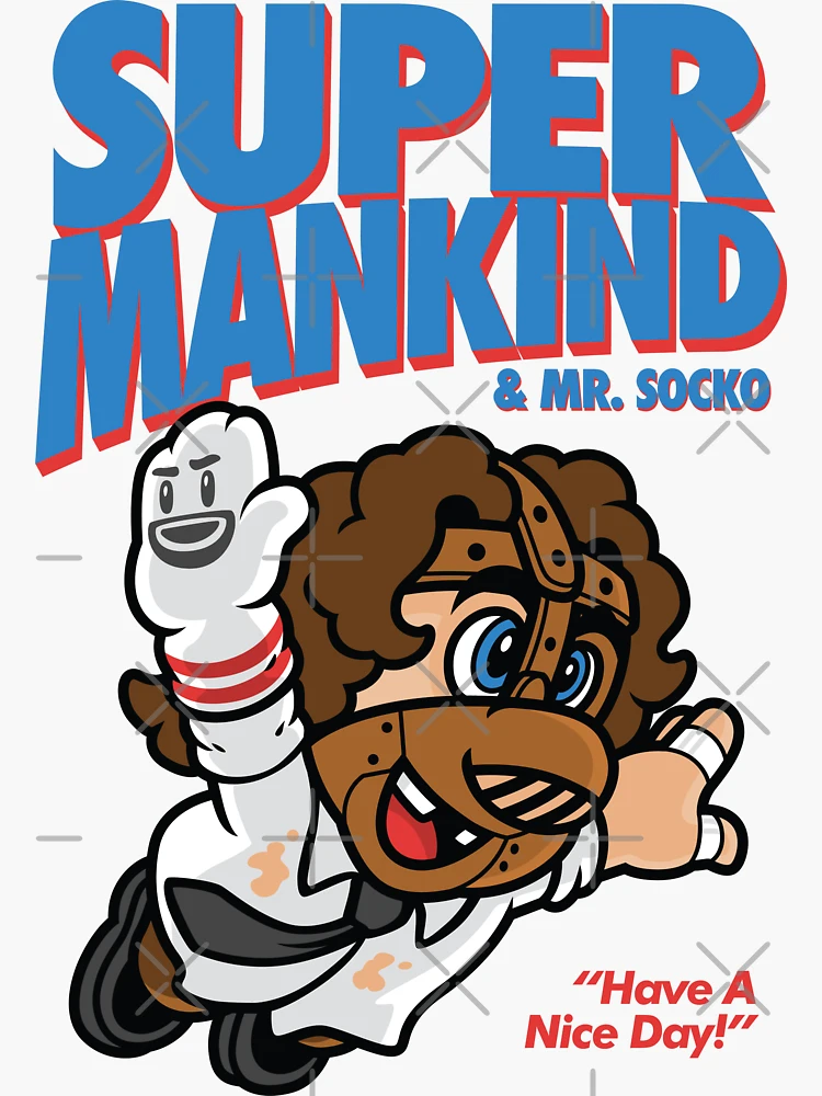 Thumbnail 3 von 3, Sticker, Super Menschheit designt und verkauft von harebrained.