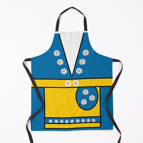 Item preview, Swedish National Costume Blue Yellow Daisies designed and sold by funnytshirtemp.