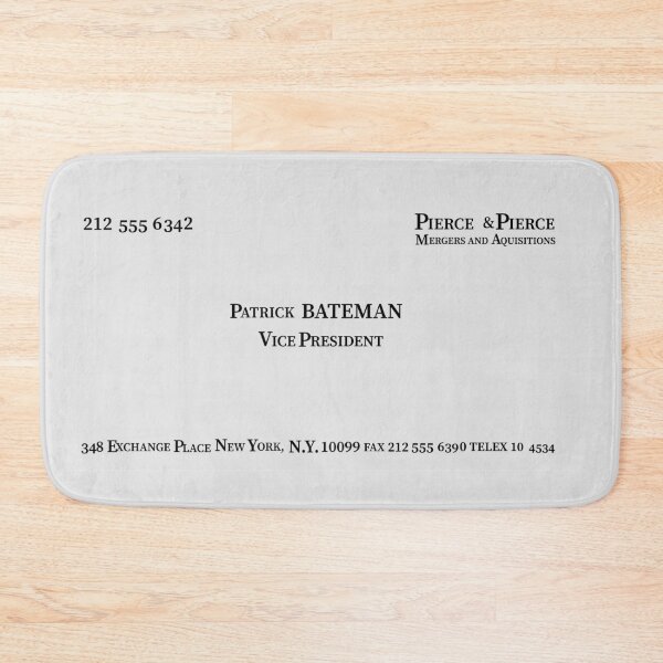 Item preview, Patrick Bateman American Psycho Business Card designed and sold by occultart.