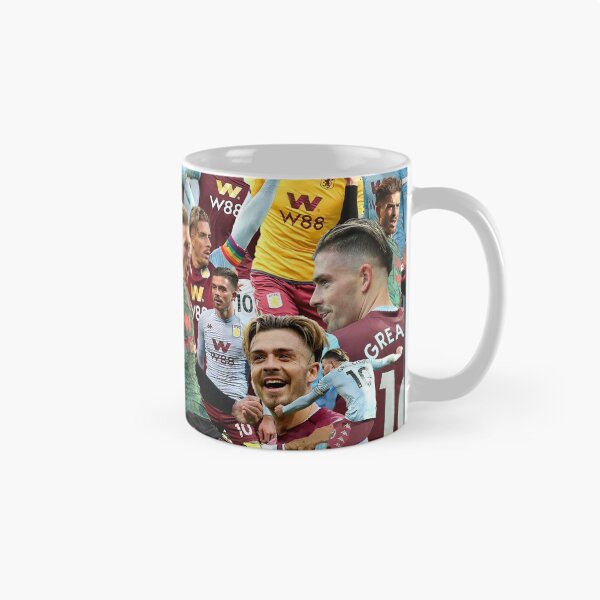 Aperçu de l'œuvre aston villa football club légendes imprime posters squad jack grealish collage créée et vendue par madein1874.