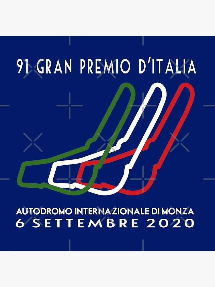 Imagen 5 de 5, Bloque acrílico con la obra 91 Gran Premio D'Italia 2020, diseñada y vendida por Speedbirddesign.