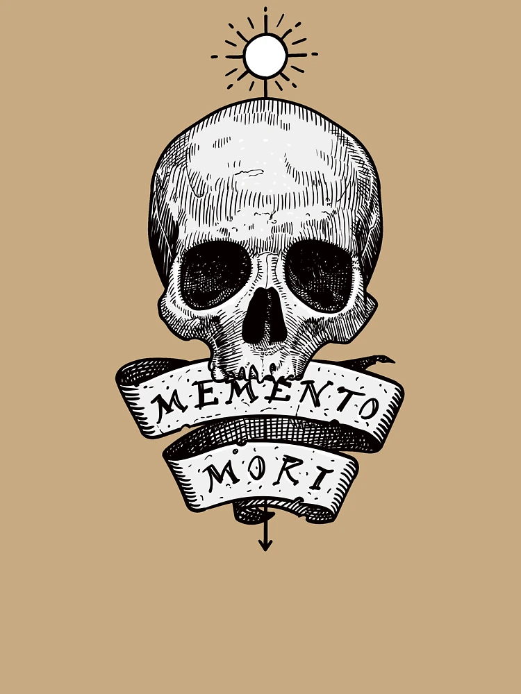 Aperçu 6 sur 6. Sweatshirt premium oversize avec l'œuvre Memento mori créée et vendue par StefanAlfonso.