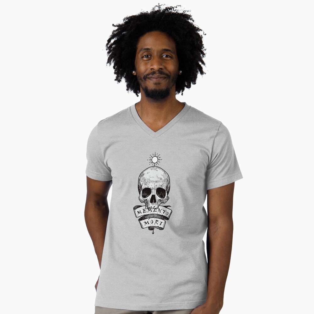 Vista previa del artículo con la obra «Camiseta de cuello en V», diseñado y vendido por StefanAlfonso.