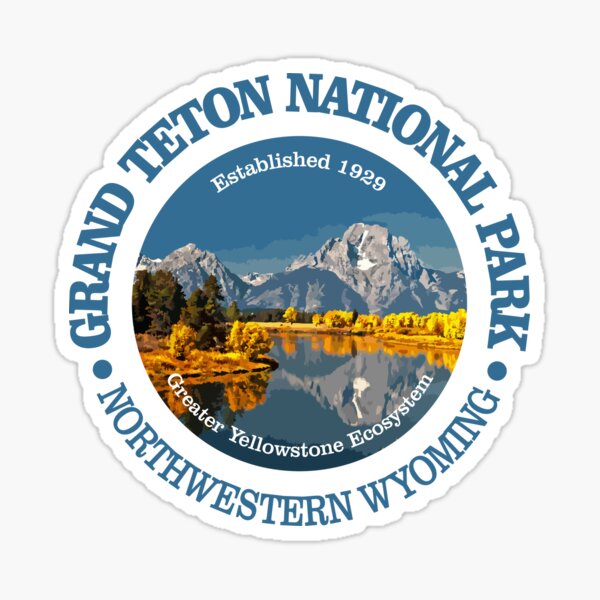 Item preview, Parque Nacional Grand Teton (PN) designed and sold by curranmorgan.
