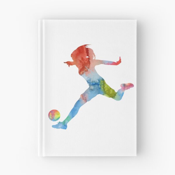 Item preview, Female Soccer Player designed and sold by Rosaliartbook.