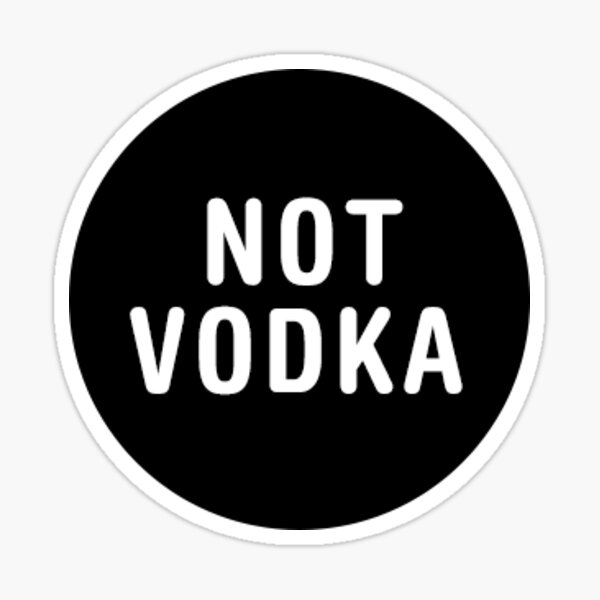 Item preview, no vodka designed and sold by bone apart.
