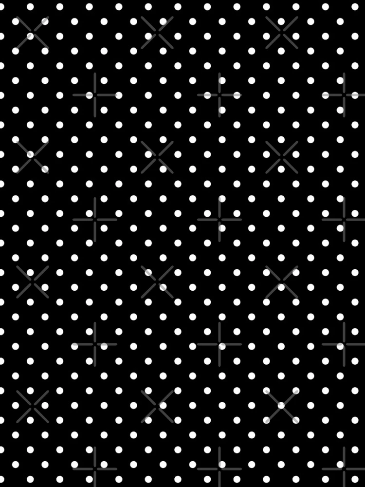 Thumbnail 4 of 4, iPhone Case, Black Polka Dot Pattern designed and sold by Selective.