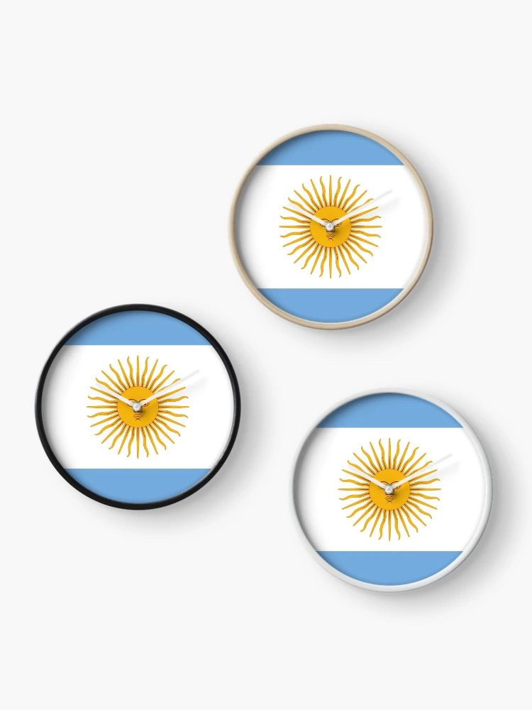 Imagen 3 de 4, Reloj con la obra La bandera de Argentina, diseñada y vendida por Smaragdas.