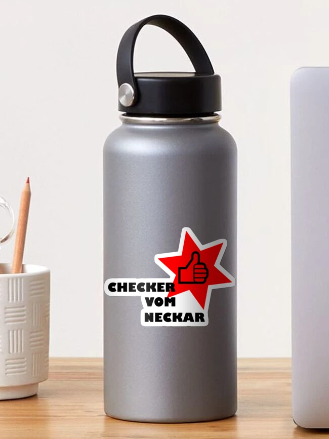 Thumbnail 1 von 3, Sticker, Checker vom Neckar designt und verkauft von saechla.