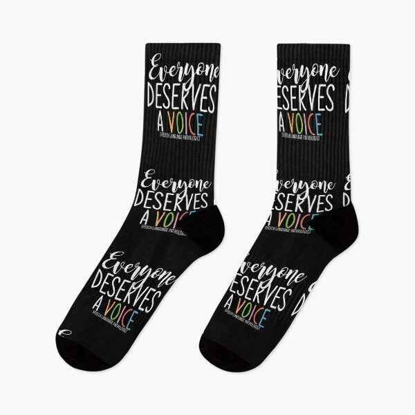 Item preview, SLP, Speech Therapy, Everyone Deserves a Voice designed and sold by tresbelleshirts.