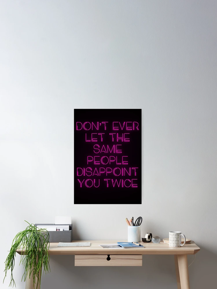 Thumbnail 2 of 3, Poster, Disappointment designed and sold by glitteredgold.
