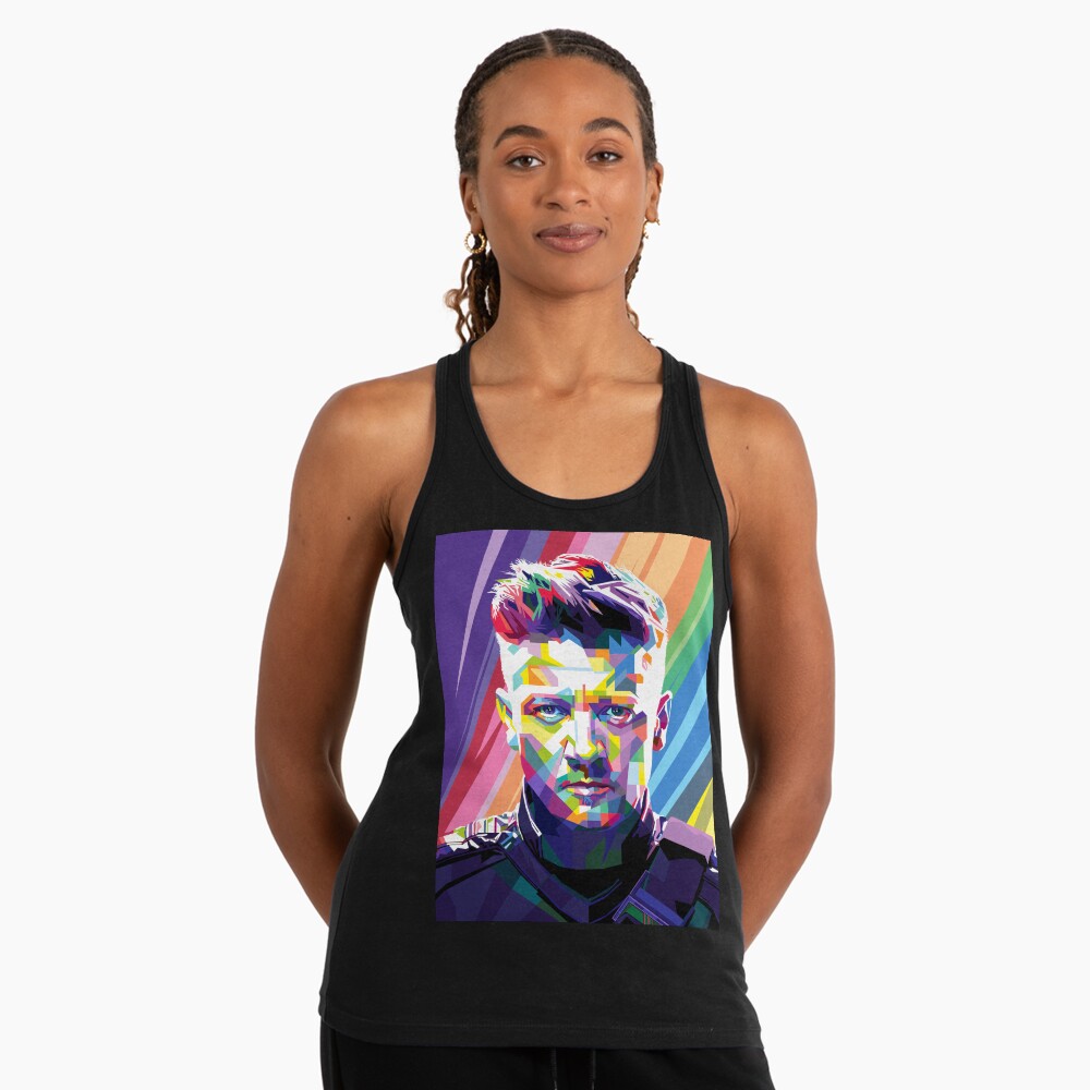 Vista previa del artículo con la obra «Camiseta con espalda nadadora», diseñado y vendido por mztgr7.