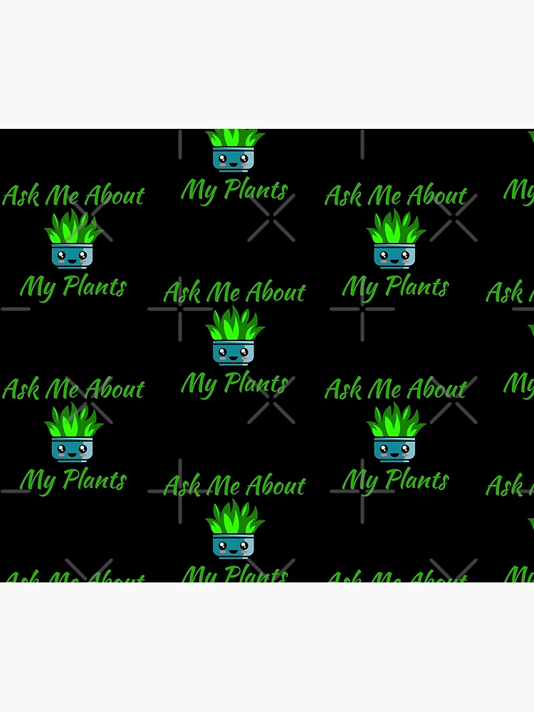 Thumbnail 3 of 3, Tapestry, Ask me about my Plants designed and sold by Tridev-Designs.