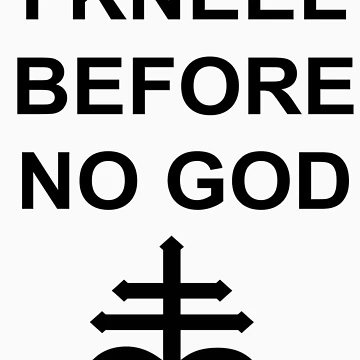 Vorschaubild zum Design Ich knie vor keinem Gott von toxicloting