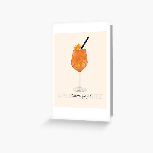 Item preview, Impresión de Aperol Spritz designed and sold by danikafoxx.