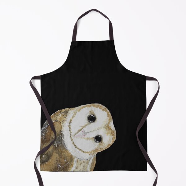 Item preview, Curious Barn Owl designed and sold by ElyWatercolor.