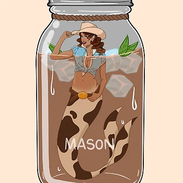 Artwork thumbnail, Sweet Tea Mermaid by RocketKatt