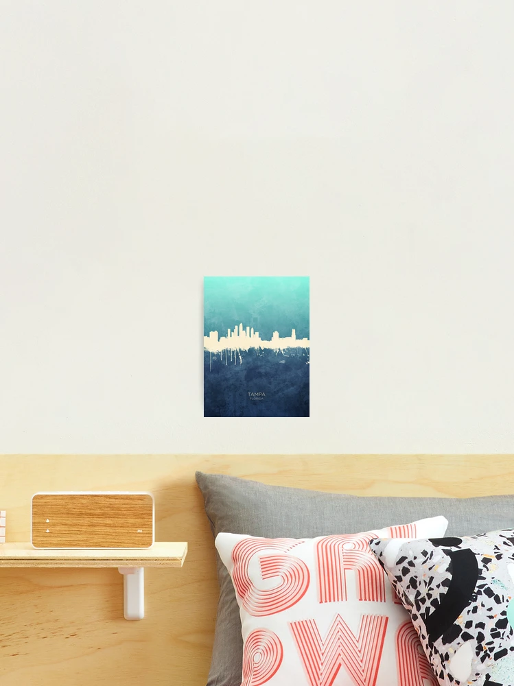 Aperçu 2 sur 3. Impression photo avec l'œuvre Tampa Florida Skyline créée et vendue par ArtPrints.