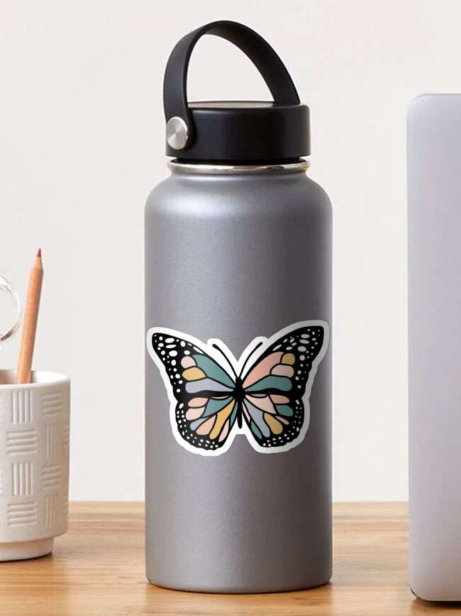 Thumbnail 1 of 3, Sticker, Boho Butterfly designed and sold by anbitz.