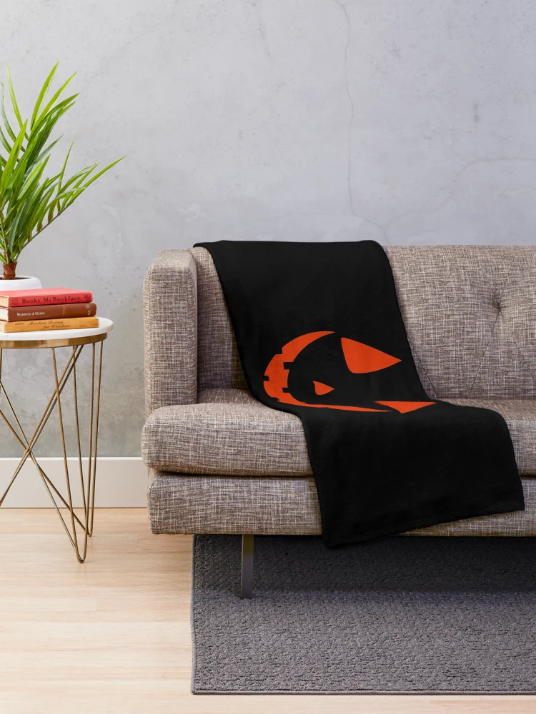Thumbnail 2 of 6, Throw Blanket, Jack O Lantern designed and sold by Ellisen Prints.