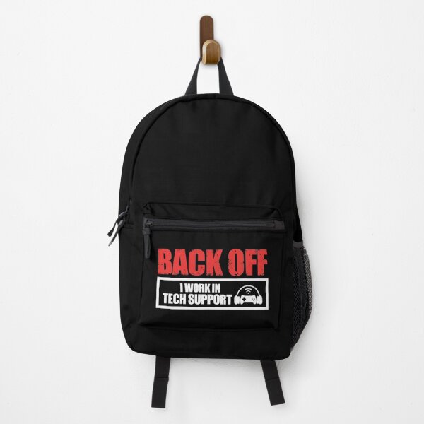 Item preview, Back off I Work in Tech Support designed and sold by BrainFuzz.