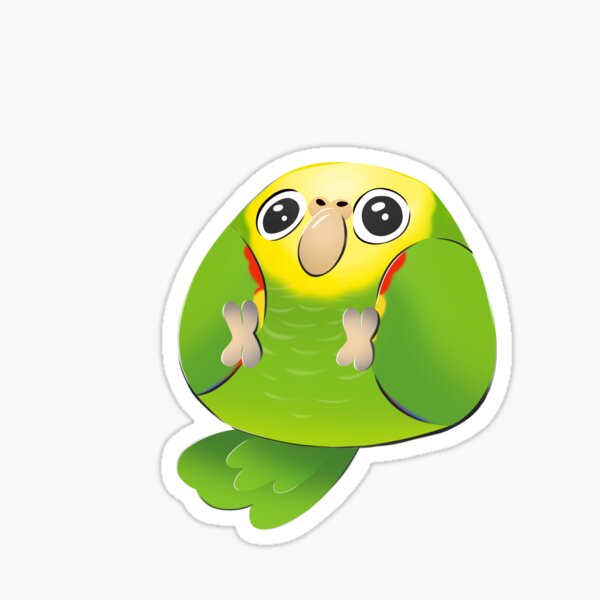 Item preview, Amazona de cabeza amarilla BLORB designed and sold by Peepo-co.