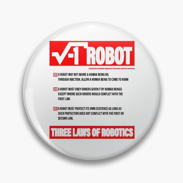 Item preview, THREE LAWS OF ROBOTICS designed and sold by OBJETDART.