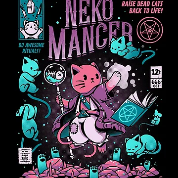 Aperçu de l'œuvre Nekomancer de Ilustrata®