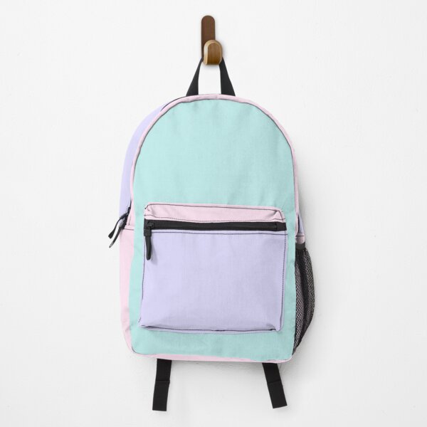 Item preview, Color Block Backpack: Mermaid Mist designed and sold by FrauleinMezzo.
