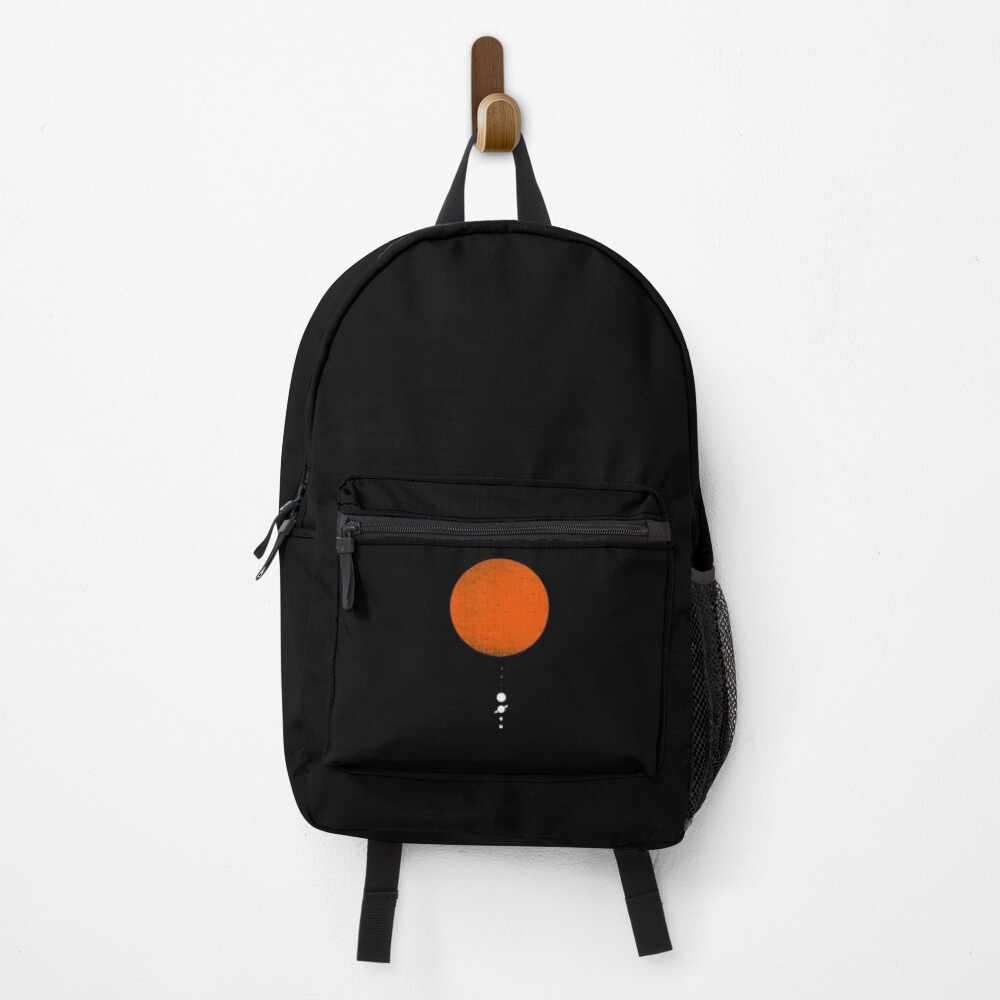 Vista previa del artículo con la obra «Mochila», diseñado y vendido por geekchic tees.