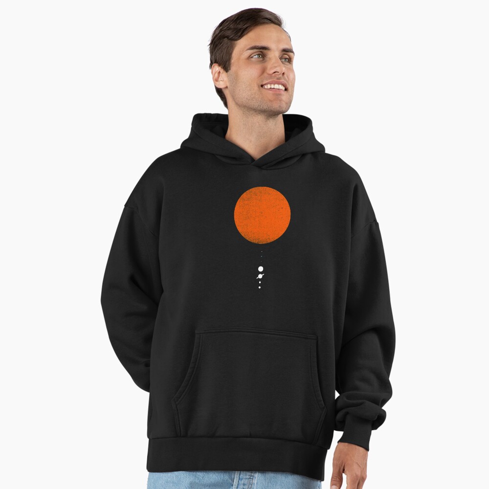 Vista previa del artículo con la obra «Sudadera con capucha oversize prémium», diseñado y vendido por geekchic tees.