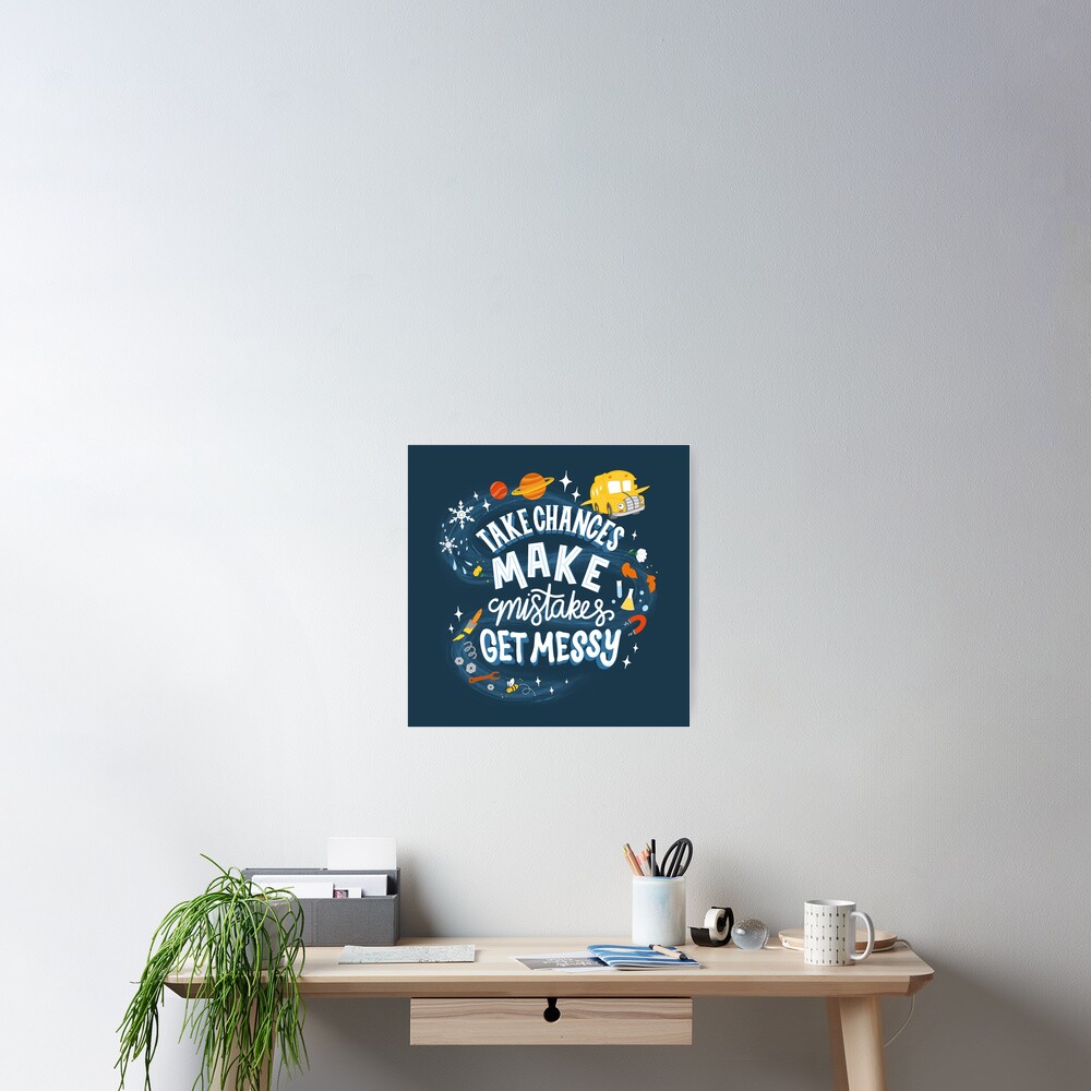 Vista previa del artículo con la obra «Póster», diseñado y vendido por Kit Cronk.