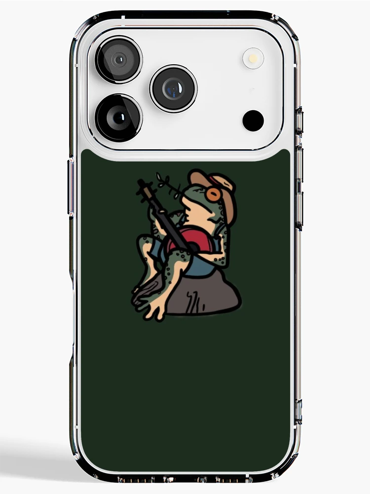 Thumbnail 1 von 5, iPhone-Hülle, Frosch spielt Banjo designt und verkauft von astatine designs.