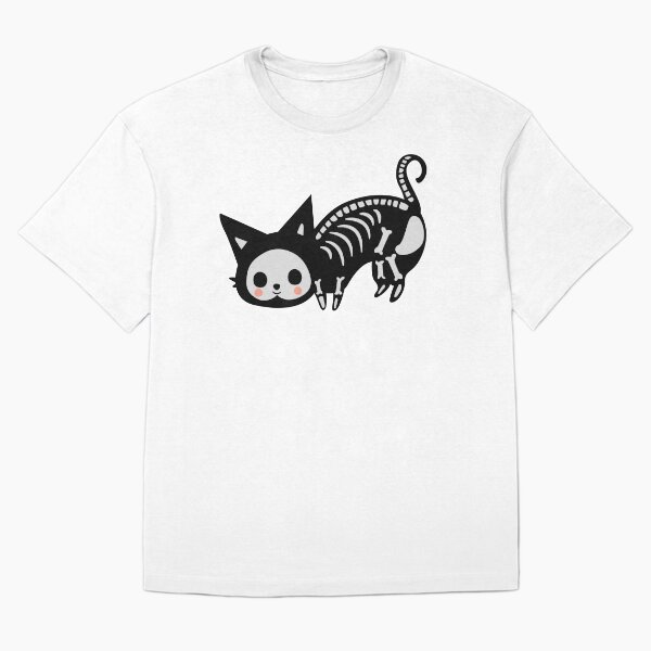 Item preview, Lindo esqueleto de gato negro de Halloween designed and sold by SAVWIS.