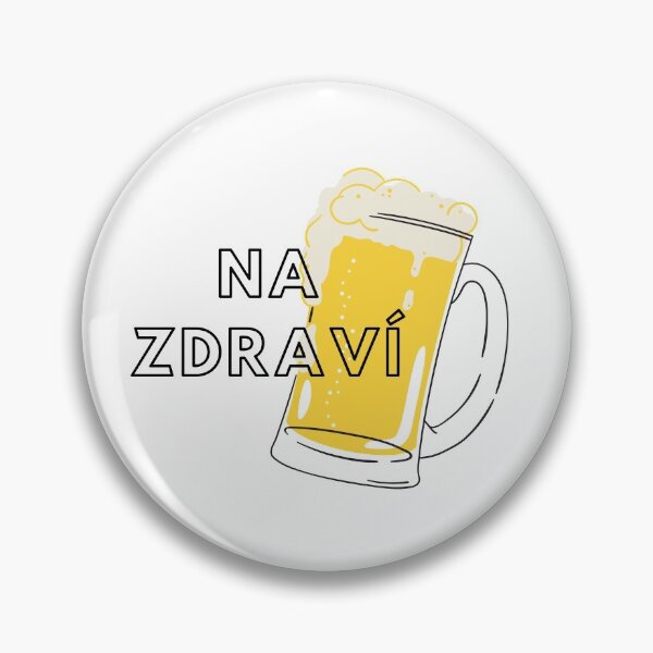 Item preview, Na Zdraví! Cheers! - Prague, Czechia designed and sold by passportpaige.